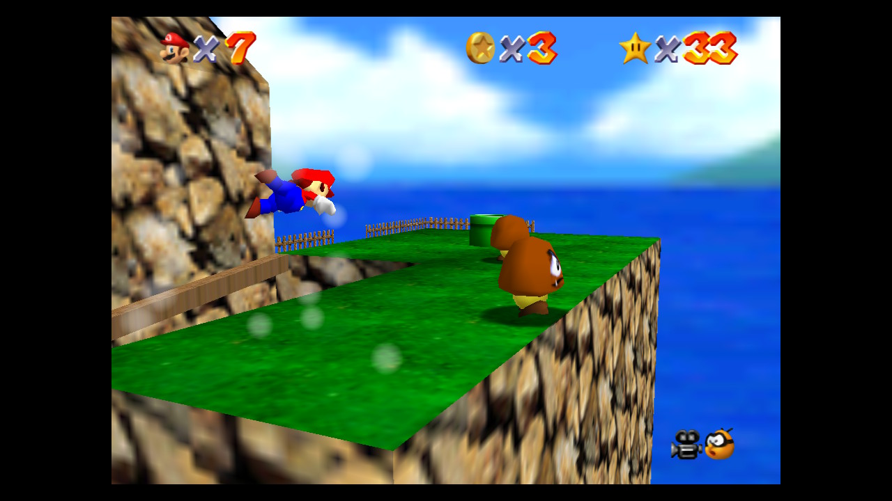 Super Mario 64 Tiny-Huge Island Screenshot 2