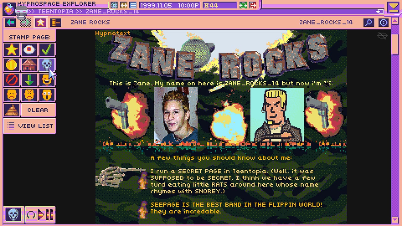 Hypnospace Outlaw Review Screenshot 1