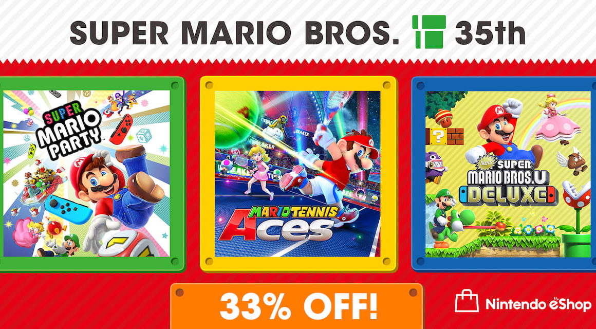 Super Mario Bros. 35th Anniversary Sale Image