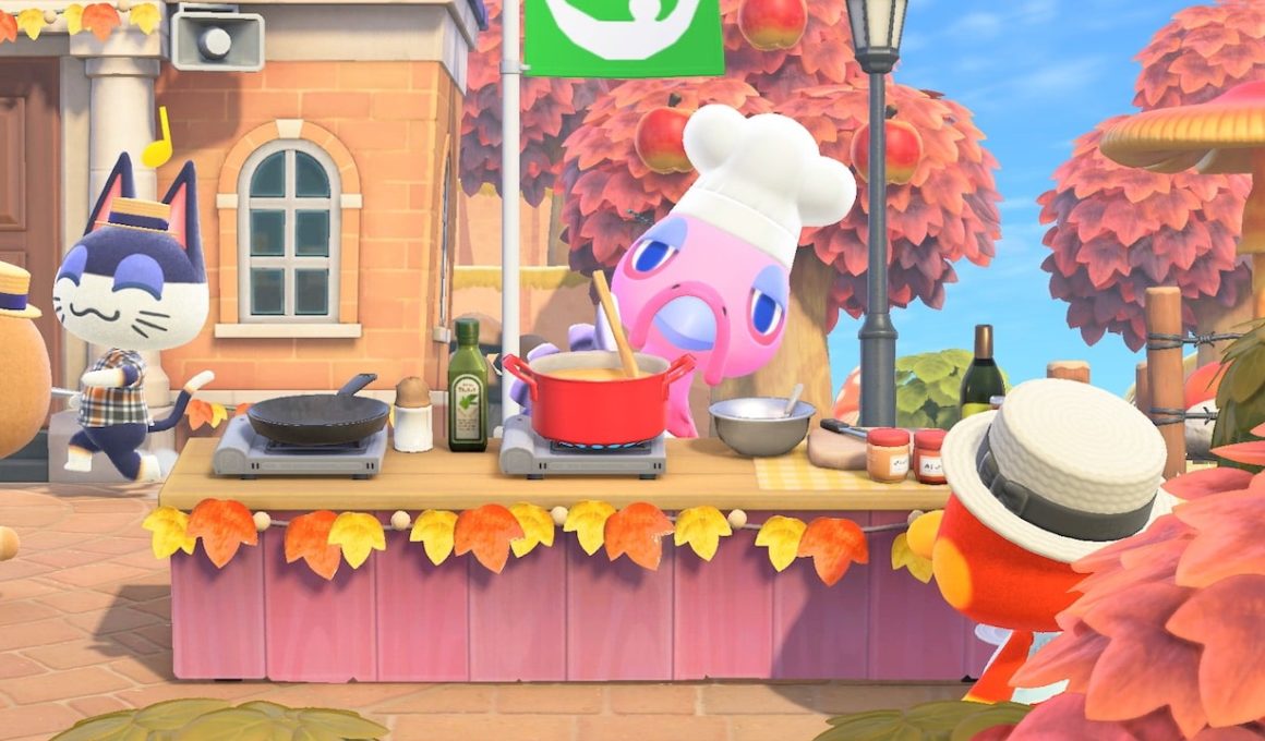 Animal Crossing: New Horizons Turkey Day Screenshot