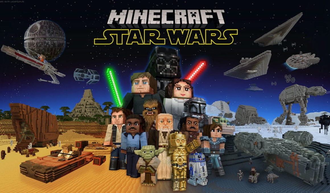 Minecraft Star Wars Logo