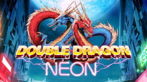 Double Dragon Neon Logo