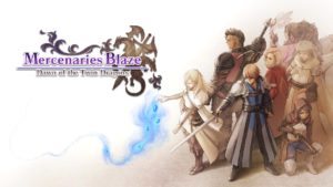 Mercenaries Blaze: Dawn Of The Twin Dragons Logo