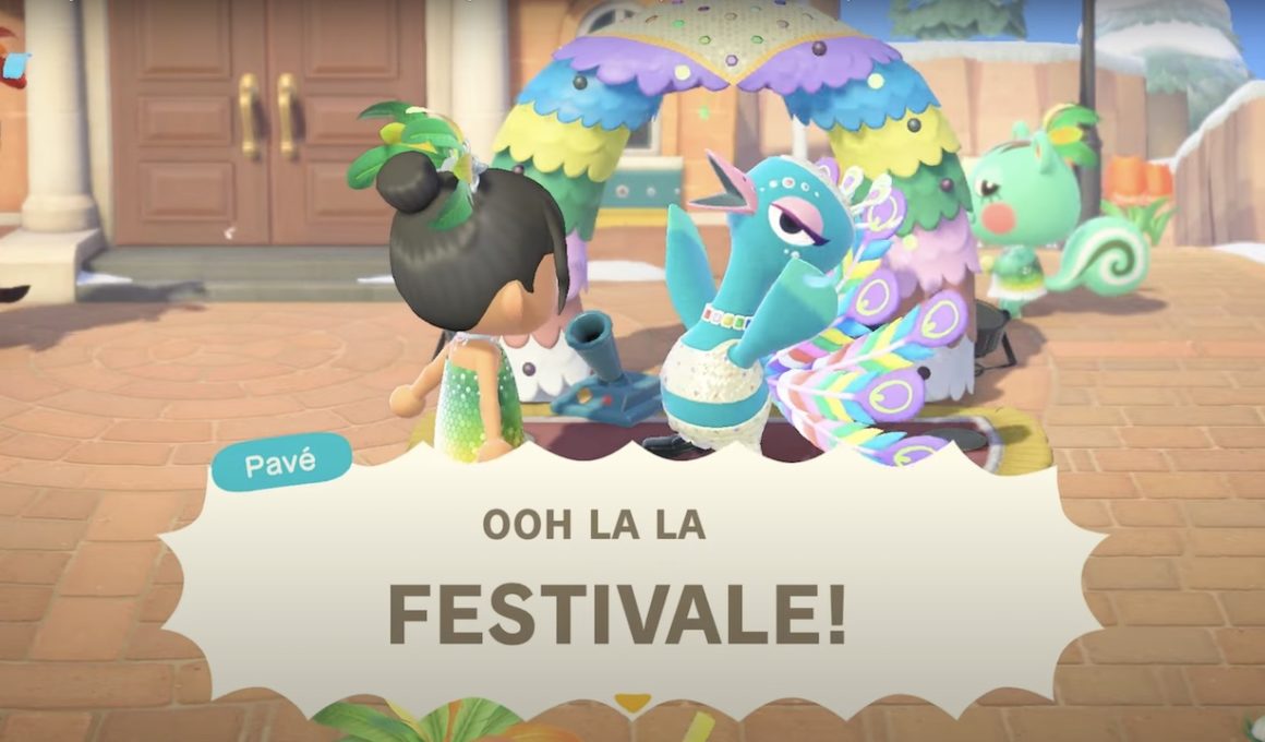 Animal Crossing: New Horizons Festivale Screenshot
