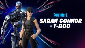Fortnite Sarah Connor and T-800 Screenshot