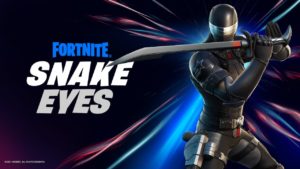 Fortnite G.I. Joe Snake Eyes Image