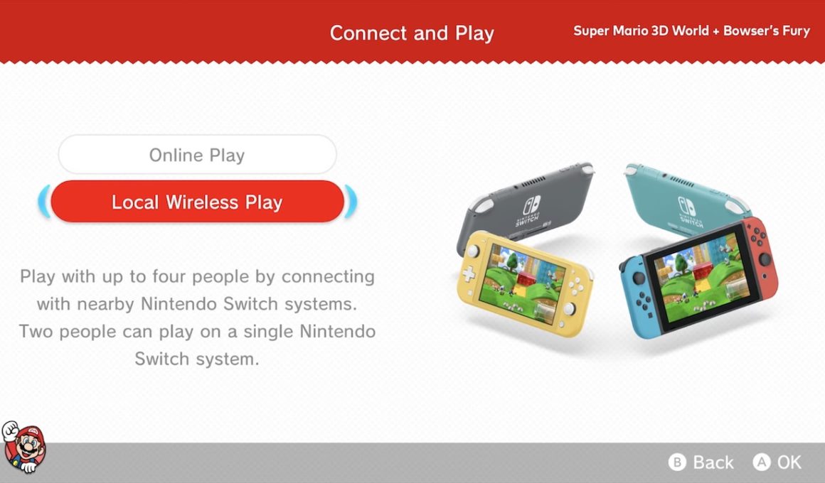 Super Mario 3D World + Bowser's Fury Local Wireless Play Image