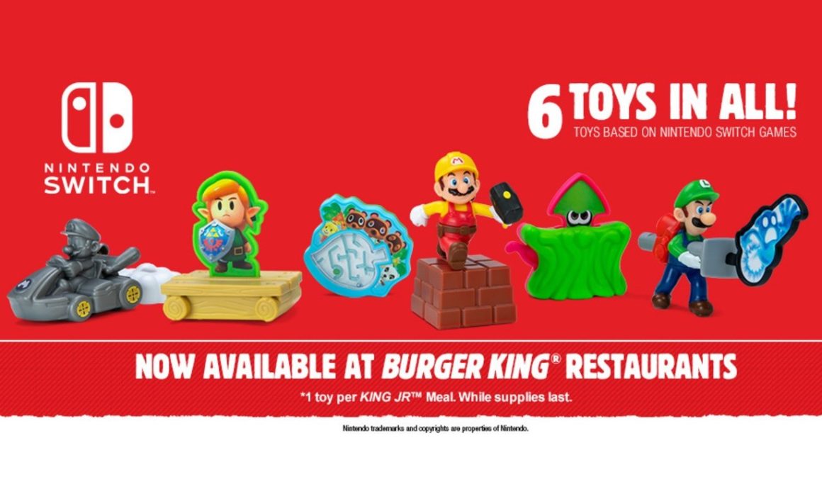 Burger King Nintendo Switch Sweepstakes Promotion Image
