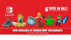 Burger King Nintendo Switch Sweepstakes Promotion Image