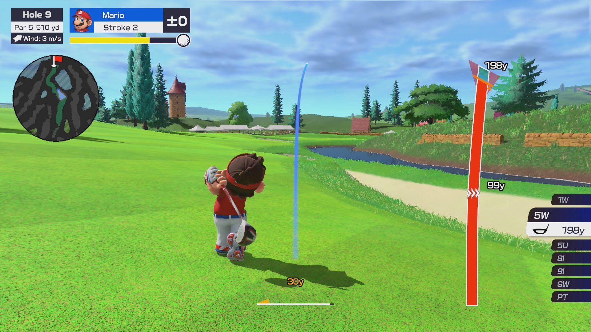 mario golf super rush screenshot 1