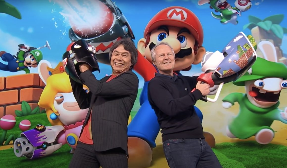 Shigeru Miyamoto Ubisoft E3 2017 Photo