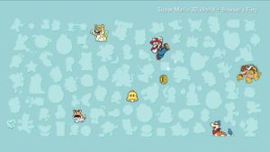 Super Mario 3D World Stamp Collection Screenshot
