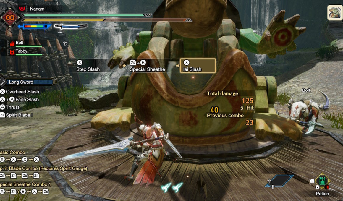 Monster Hunter Rise Training Area Screenshot 1