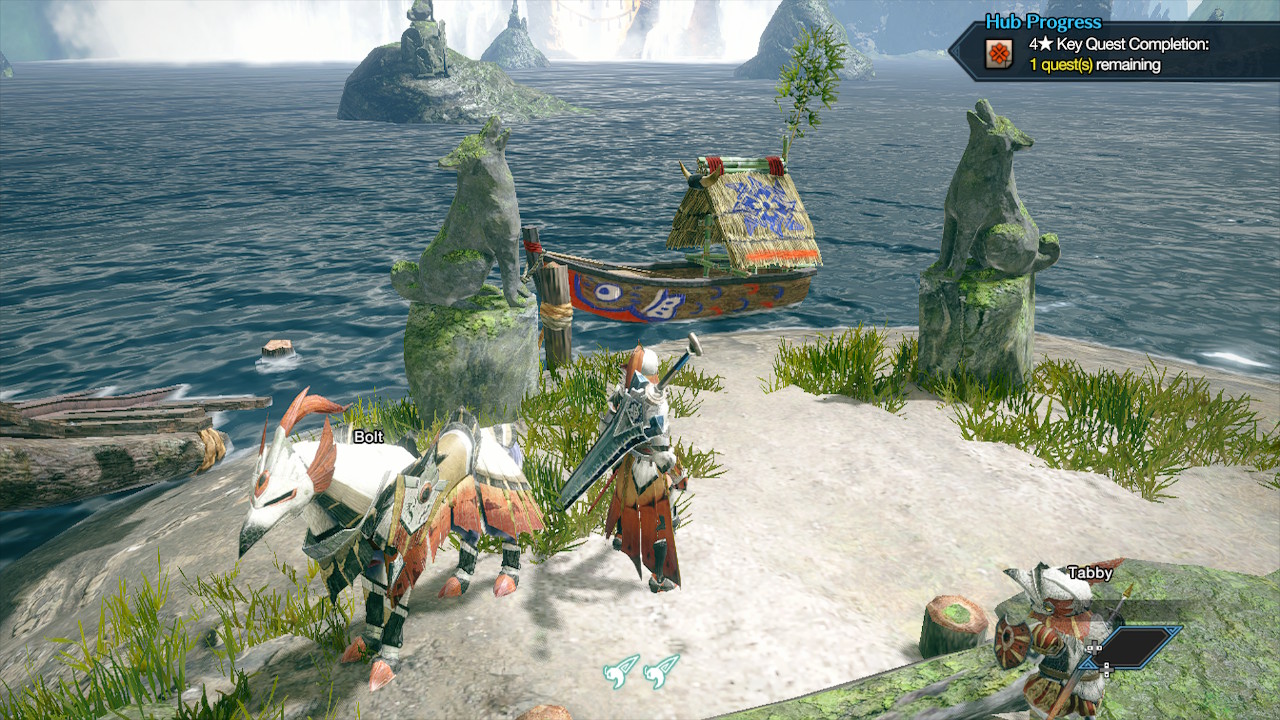 Monster Hunter Rise Training Area Screenshot 2