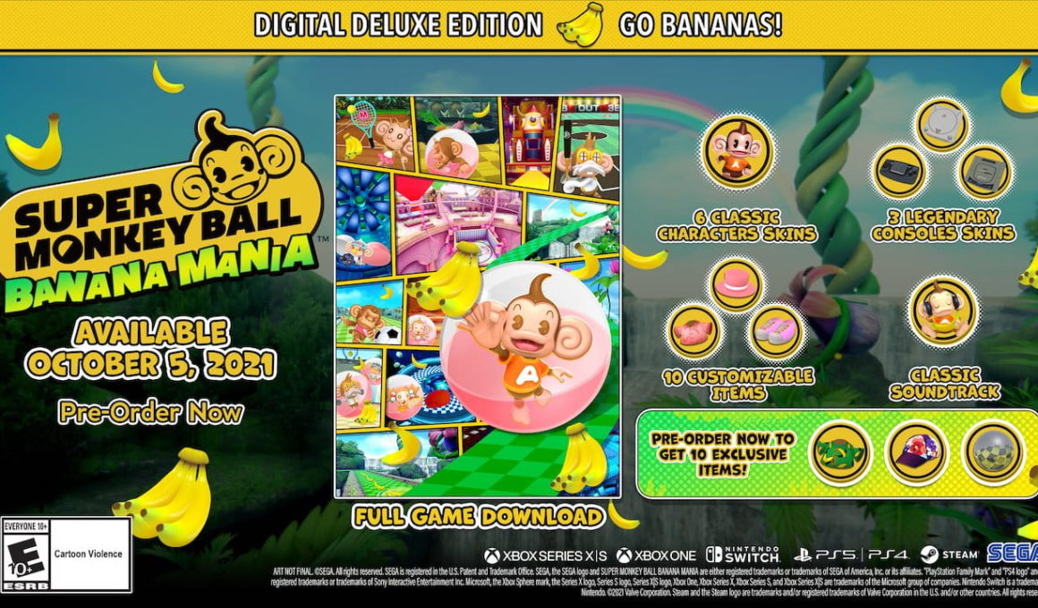 Super Monkey Ball: Banana Mania Digital Deluxe Edition Image