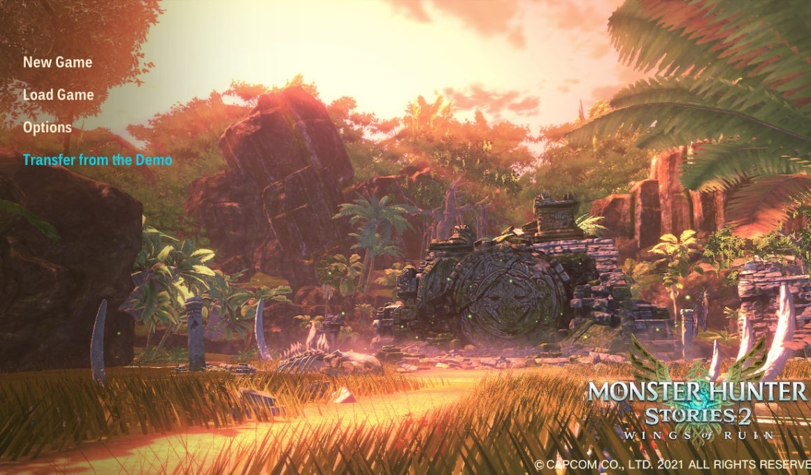 Monster Hunter Stories 2 Transfer Save Screenshot