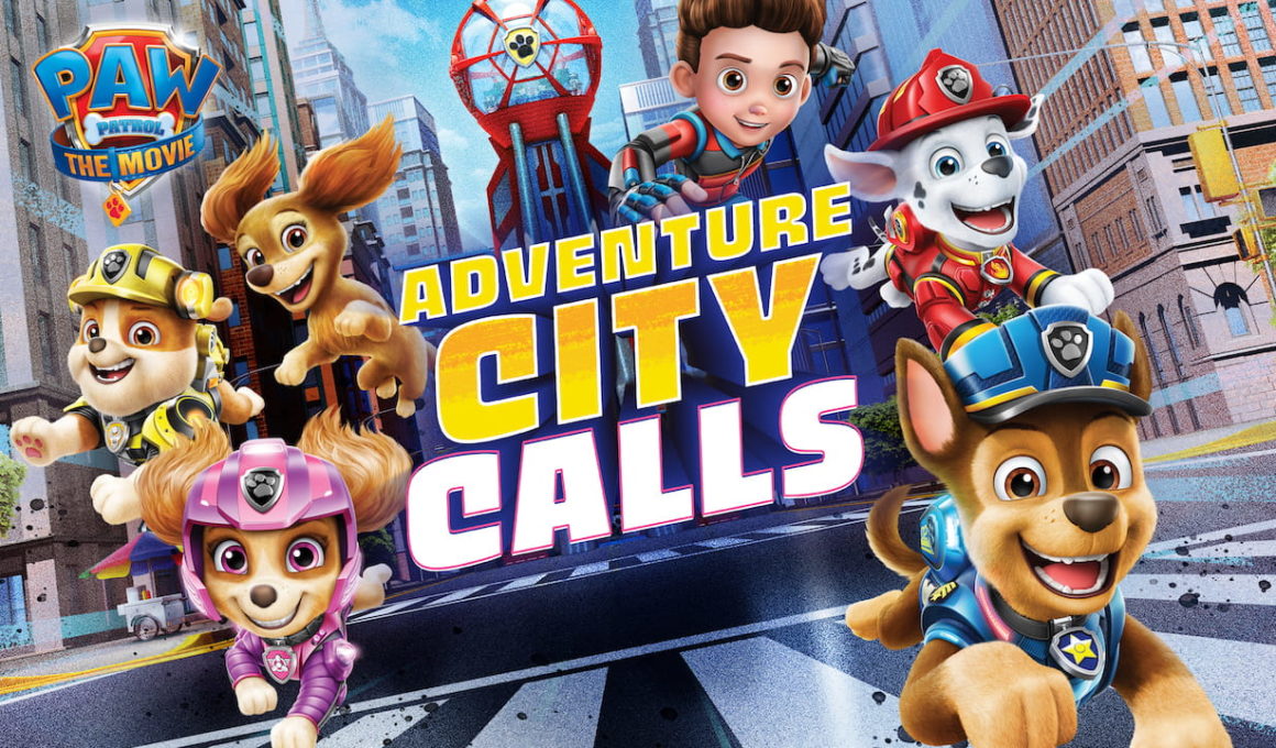 PAW Patrol The Movie: Adventure City Calls Logo
