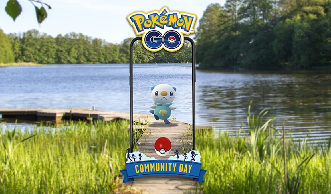 An image of Oshawott for the September Pokémon GO Community Day