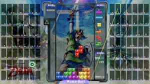 Tetris 99 Zelda: Skyward Sword Theme Screenshot