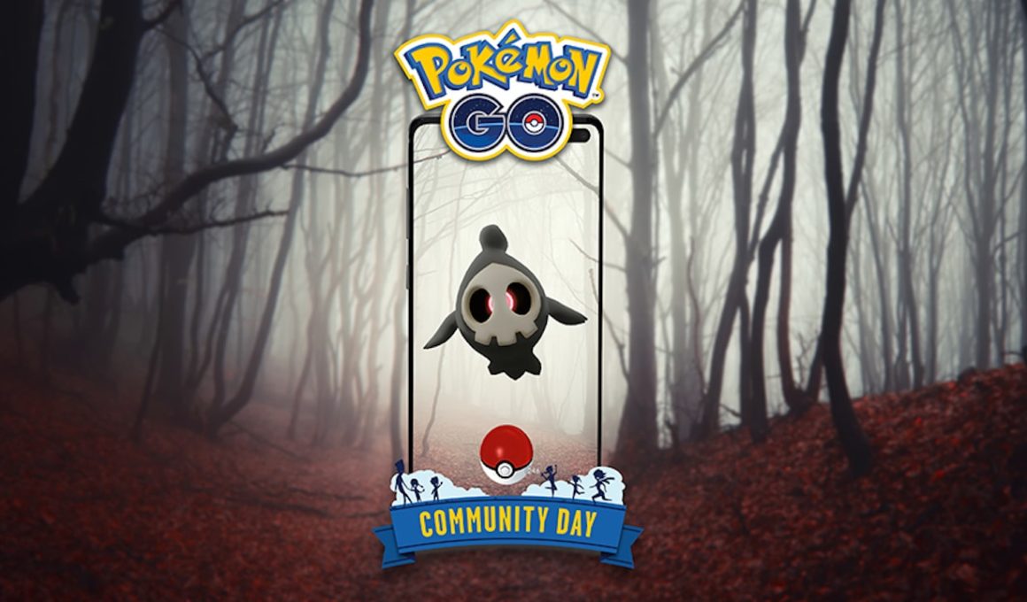 A screenshot of Duskull for the Pokémon GO October 2021 Community Day