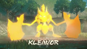 Pokémon Legends: Arceus Kleavor Screenshot