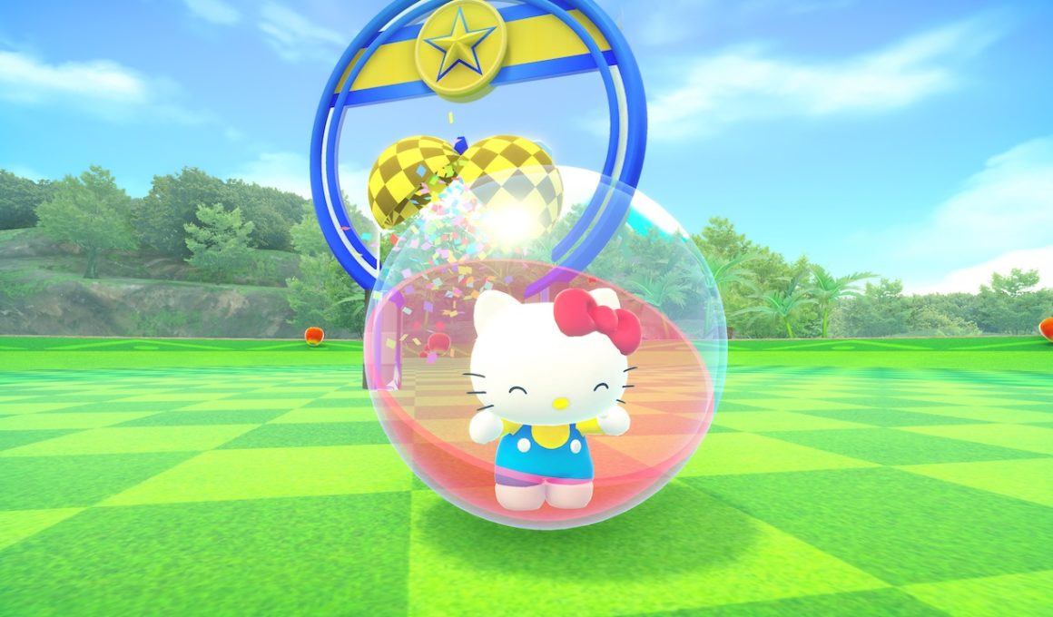 Screenshot of Hello Kitty in Super Monkey Ball: Banana Mania