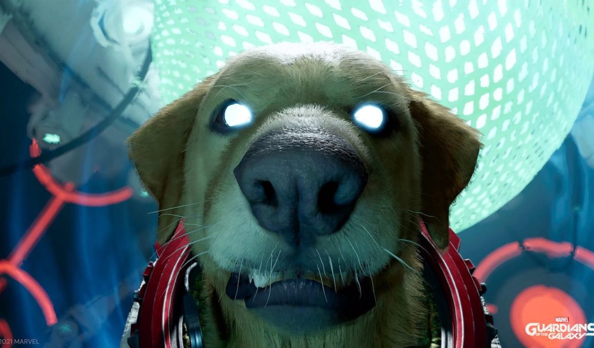 A screenshot of Cosmo in Marvel's Guardians of the Galaxy