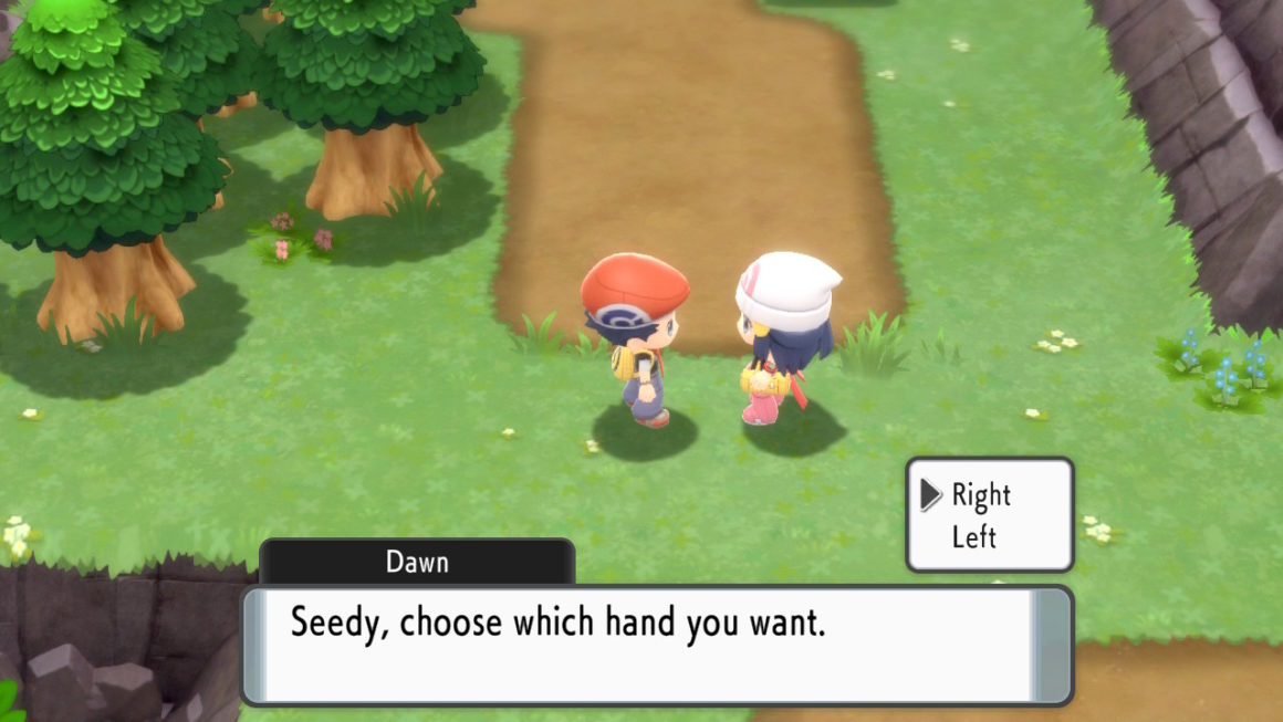Should You Choose Dawn's Left Or Right Hand In Pokémon Brilliant
