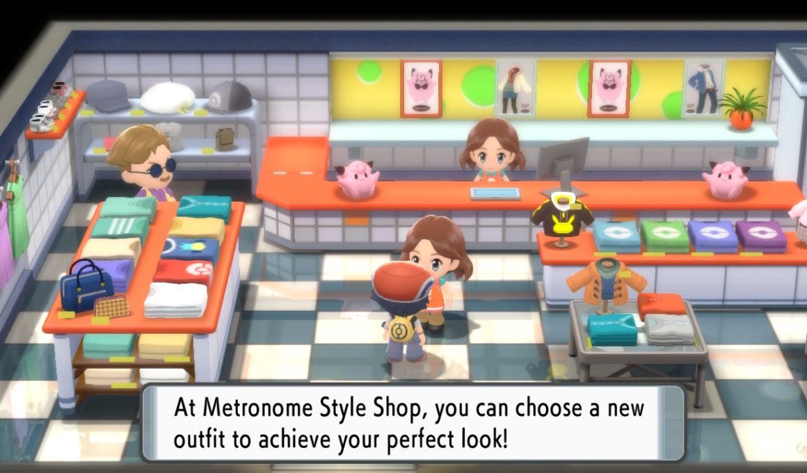 Pokémon Brilliant Diamond And Shining Pearl Metronome Style Shop Screenshot