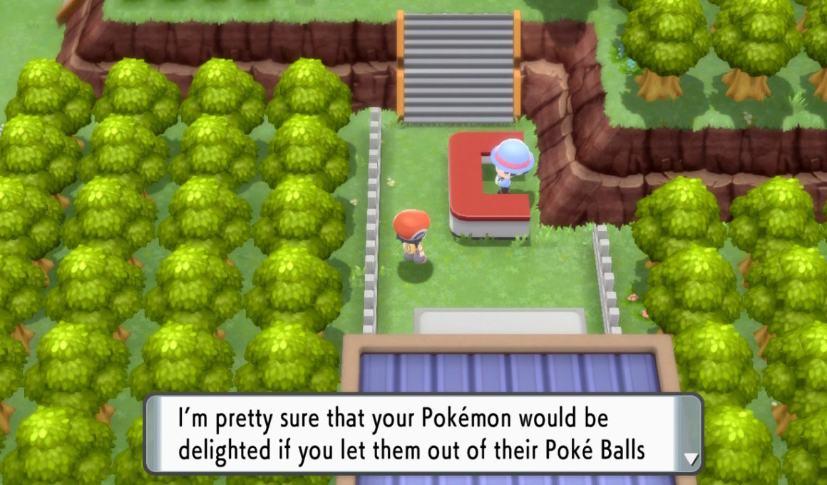 Pokémon Brilliant Diamond And Shining Pearl Walking Pokémon Screenshot