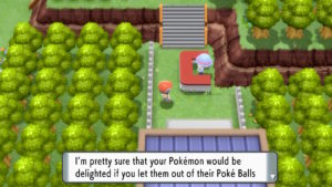 Pokémon Brilliant Diamond And Shining Pearl Walking Pokémon Screenshot