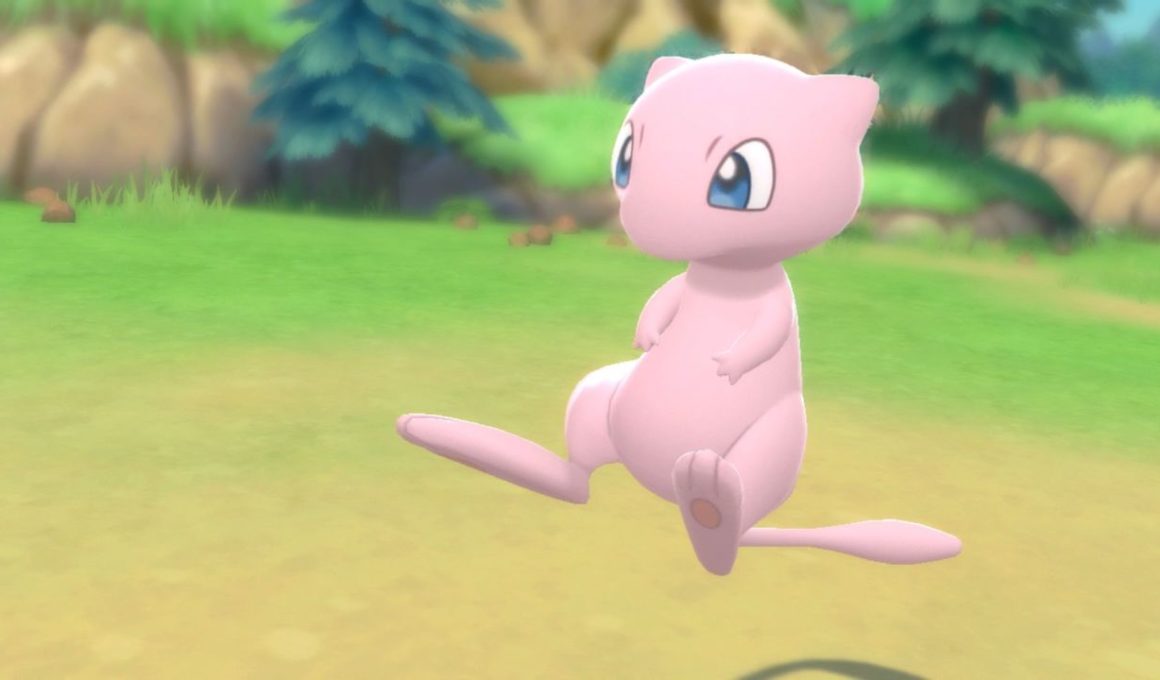 Pokémon Brilliant Diamond And Shining Pearl Mew Screenshot