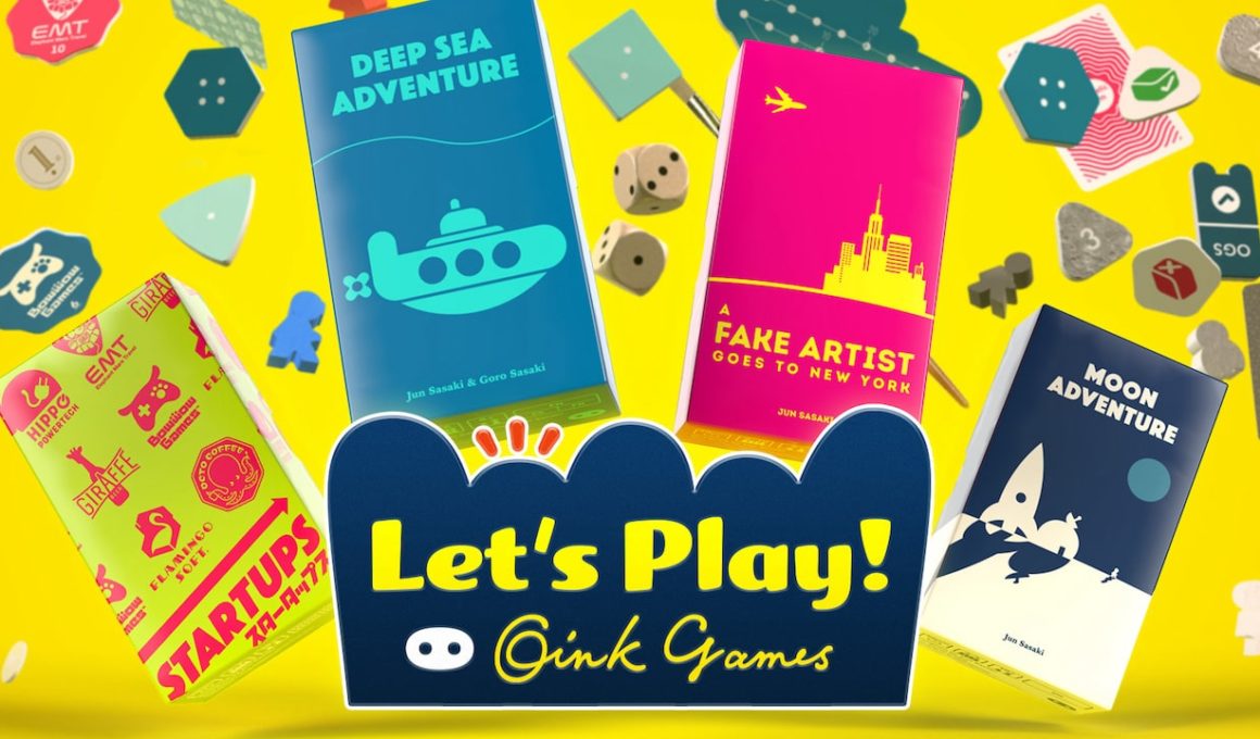 Let’s Play! Oink Games Logo