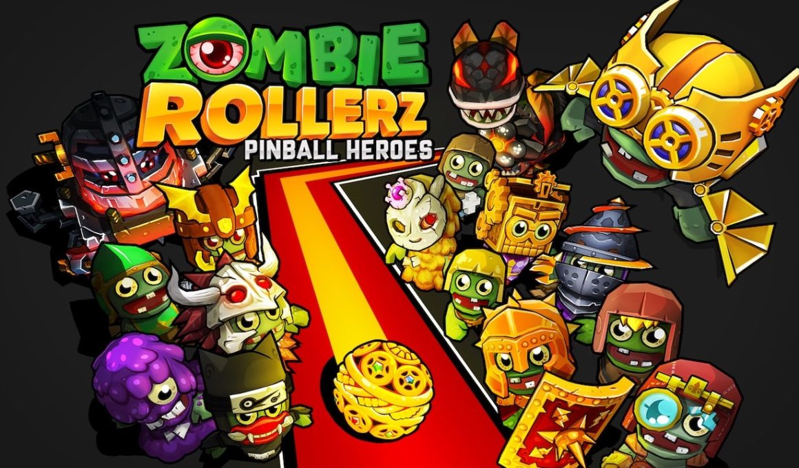 Zombie Rollerz: Pinball Heroes Logo