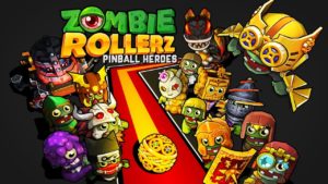 Zombie Rollerz: Pinball Heroes Logo