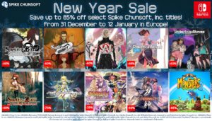 Spike Chunsoft New Year Sale Image