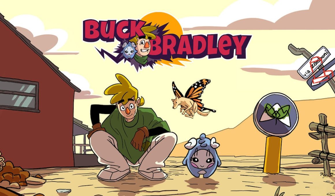 Buck Bradley: Comic Adventure Logo