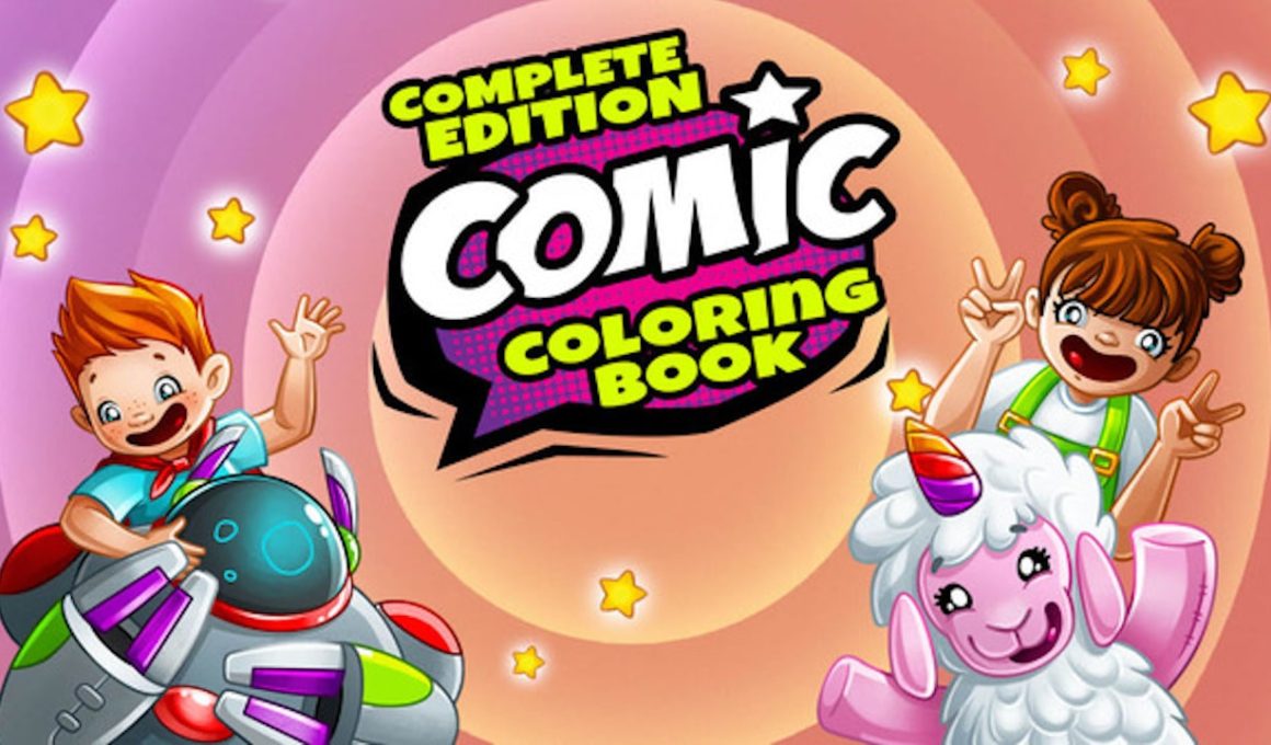 Comic Coloring Book: Complete Edition Logo