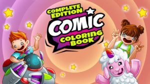 Comic Coloring Book: Complete Edition Logo