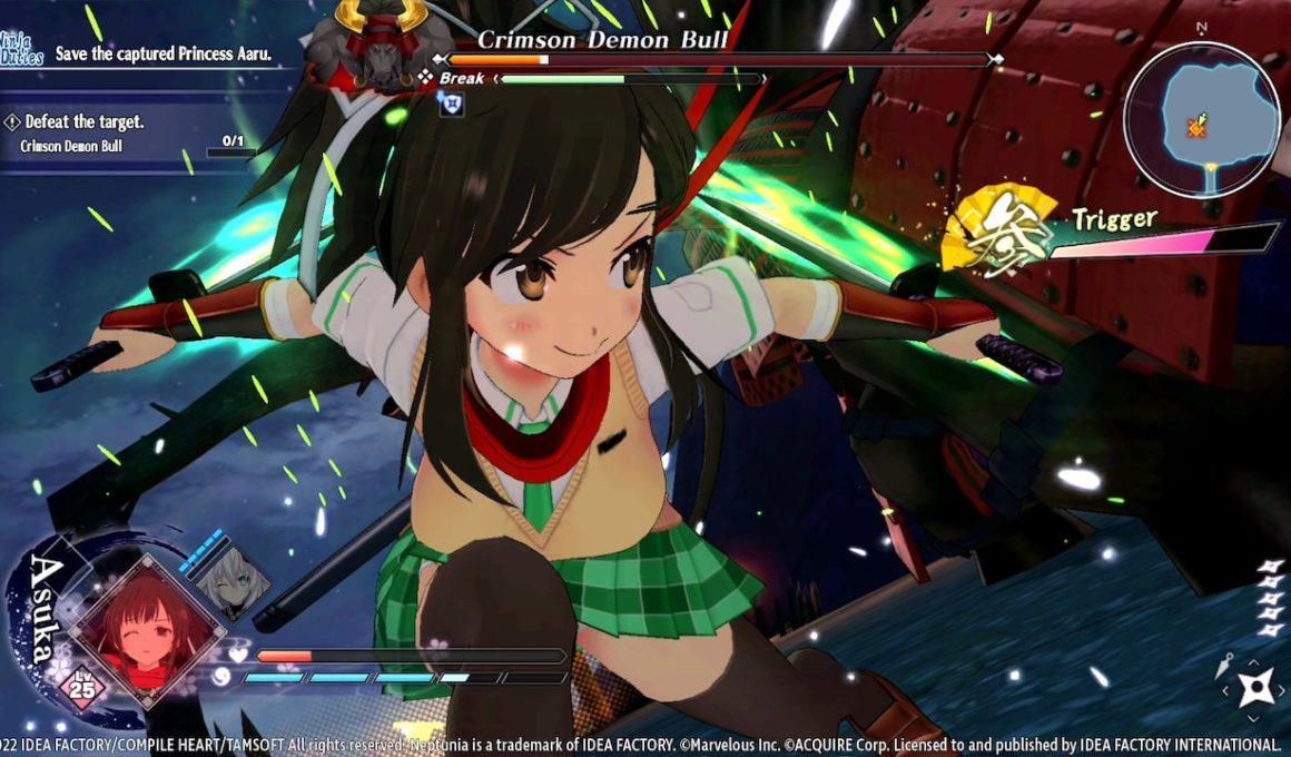 Neptunia x Senran Kagura: Ninja Wars Screenshot