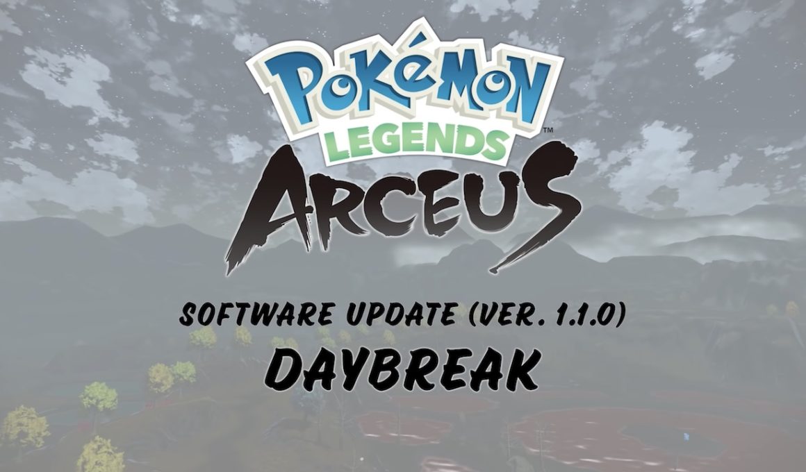 Pokémon Legends: Arceus Daybreak Update Image