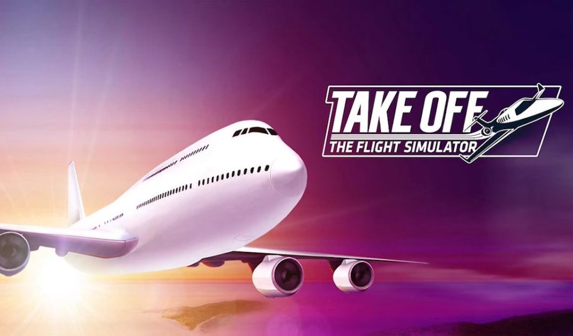 Take Off: The Flight Simulator Logo