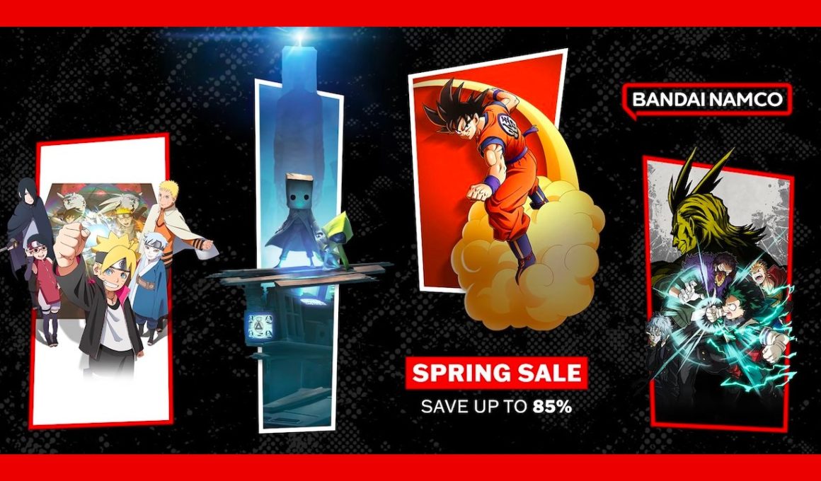 Bandai Namco Spring Sale 2022 Image