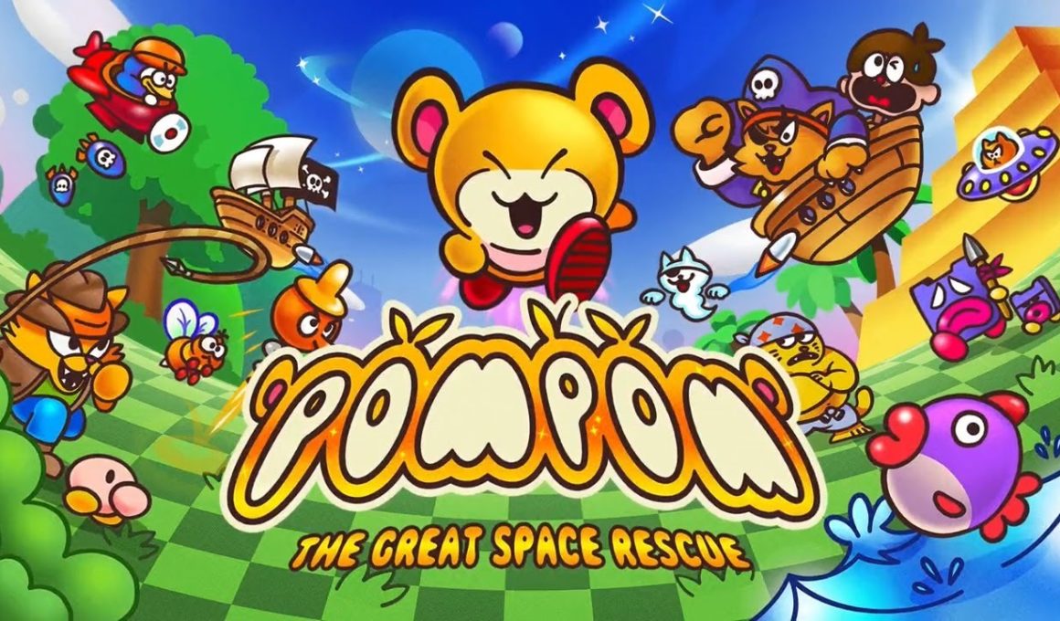 Pompom: The Great Space Rescue Logo