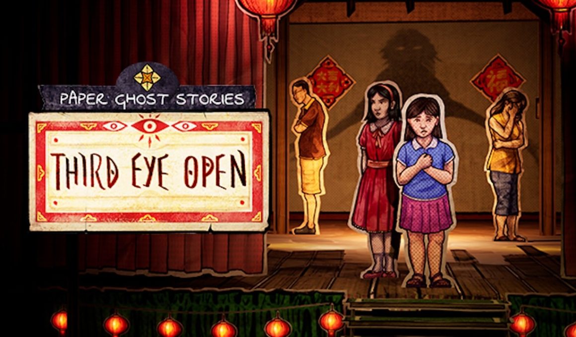 Paper Ghost Stories: Third Eye Open Logo