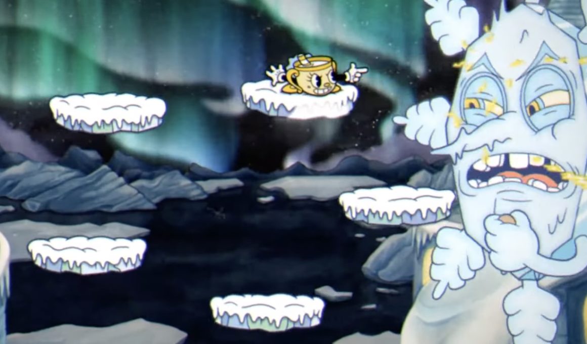 Cuphead: The Delicious Last Course Mortimer Freeze Screenshot