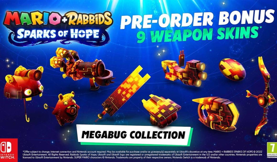Mario + Rabbids Sparks of Hope Megabug Collection Image