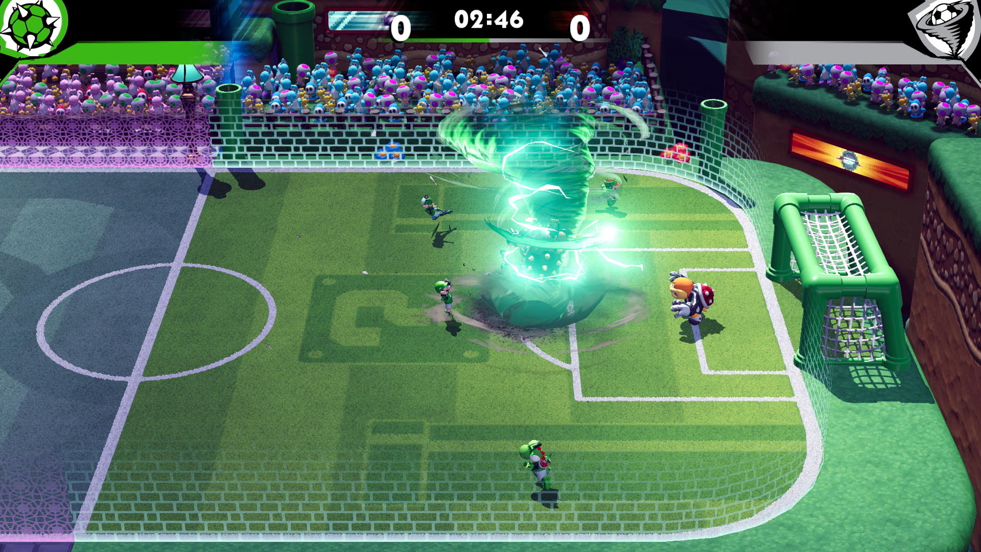 Mario Strikers: Battle League Football Review Screenshot 2