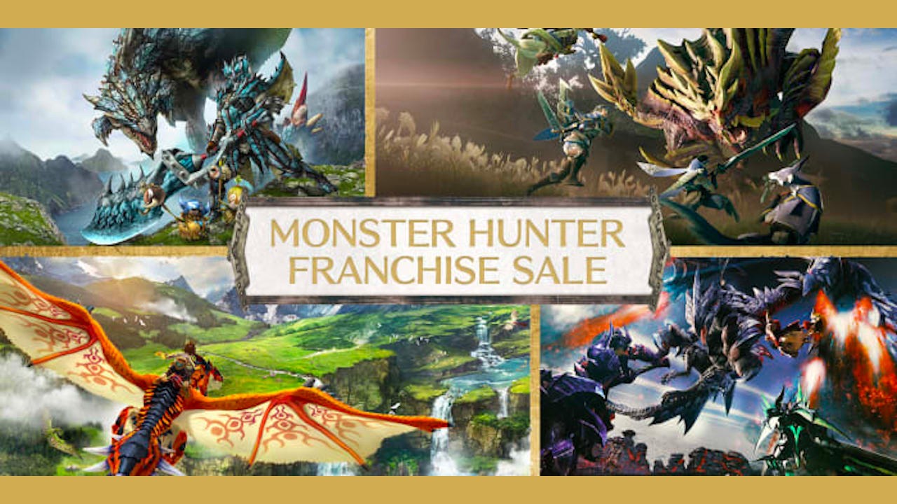 Monster Hunter Franchise Sale Discounts 6 Nintendo Switch And 3DS Games
