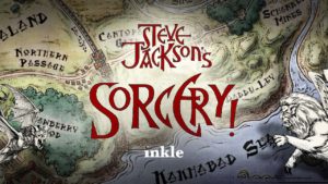 Steve Jackson's Sorcery Logo